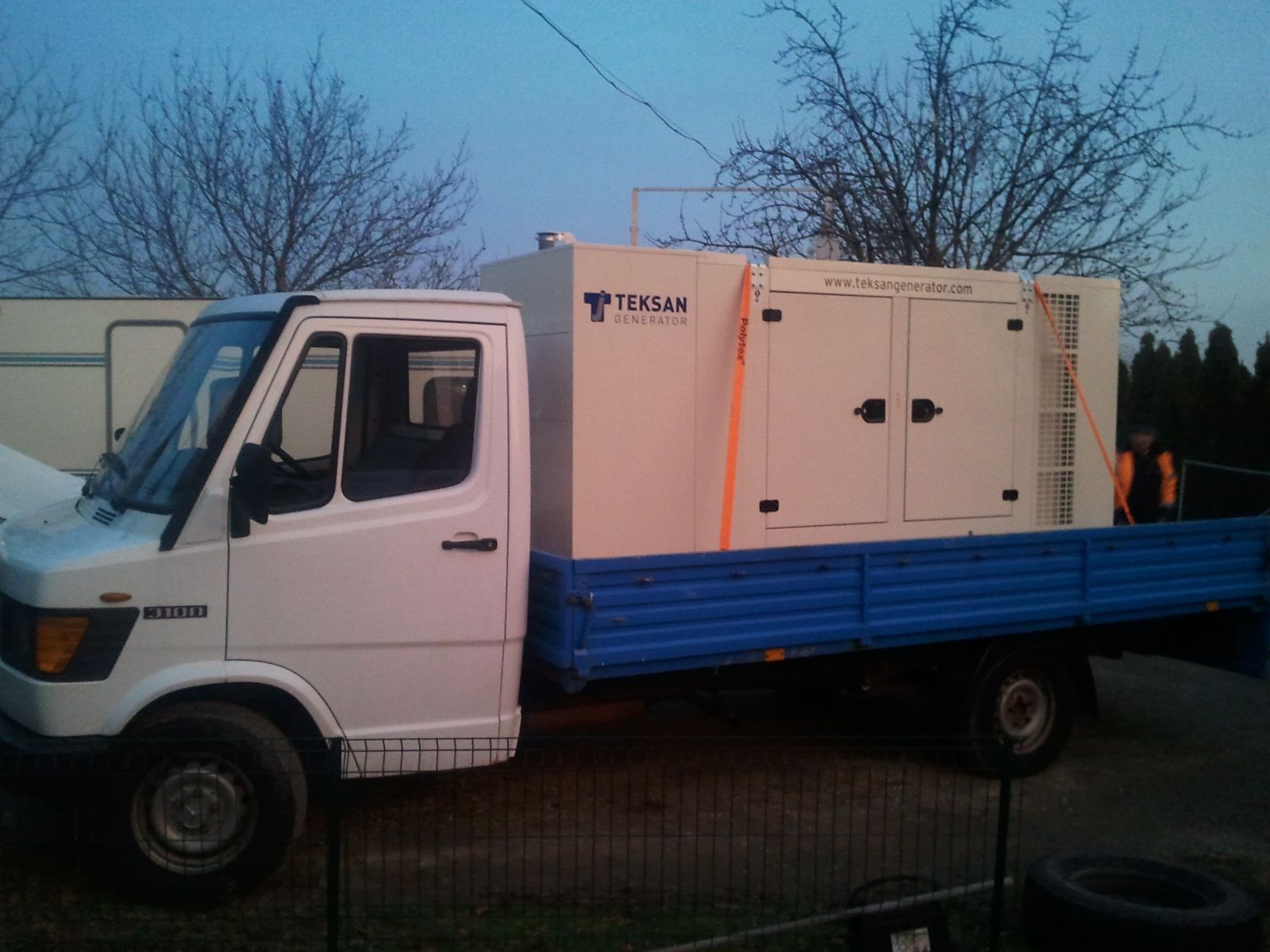 134 kVA aggregátor, áramfejlesztő Szállítás